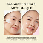 QUIA by GlowCare Masque facial coréen au curcuma et au collagène